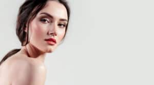 Woman with smooth ageless skin in Denver, CO